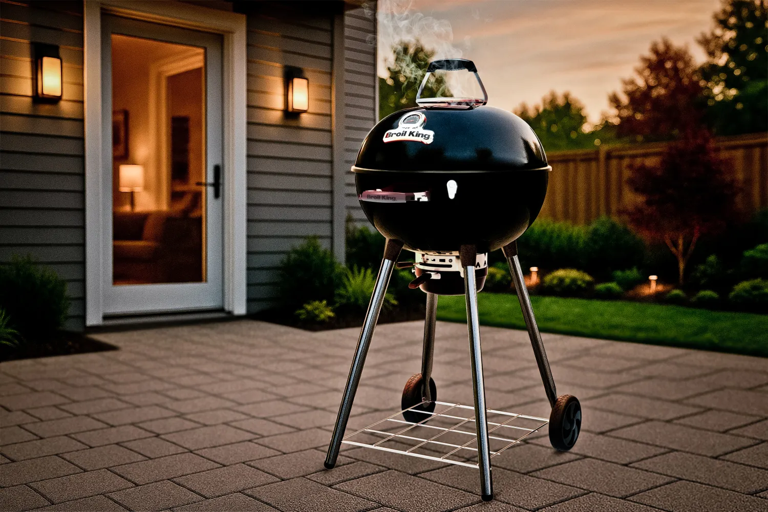 grill węglowy crown kettlr 570